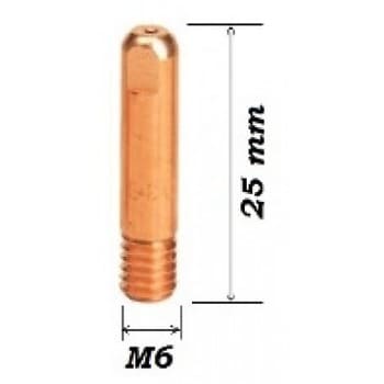 Наконечник M6X25X0,8 (E-Cu) — изображение 2